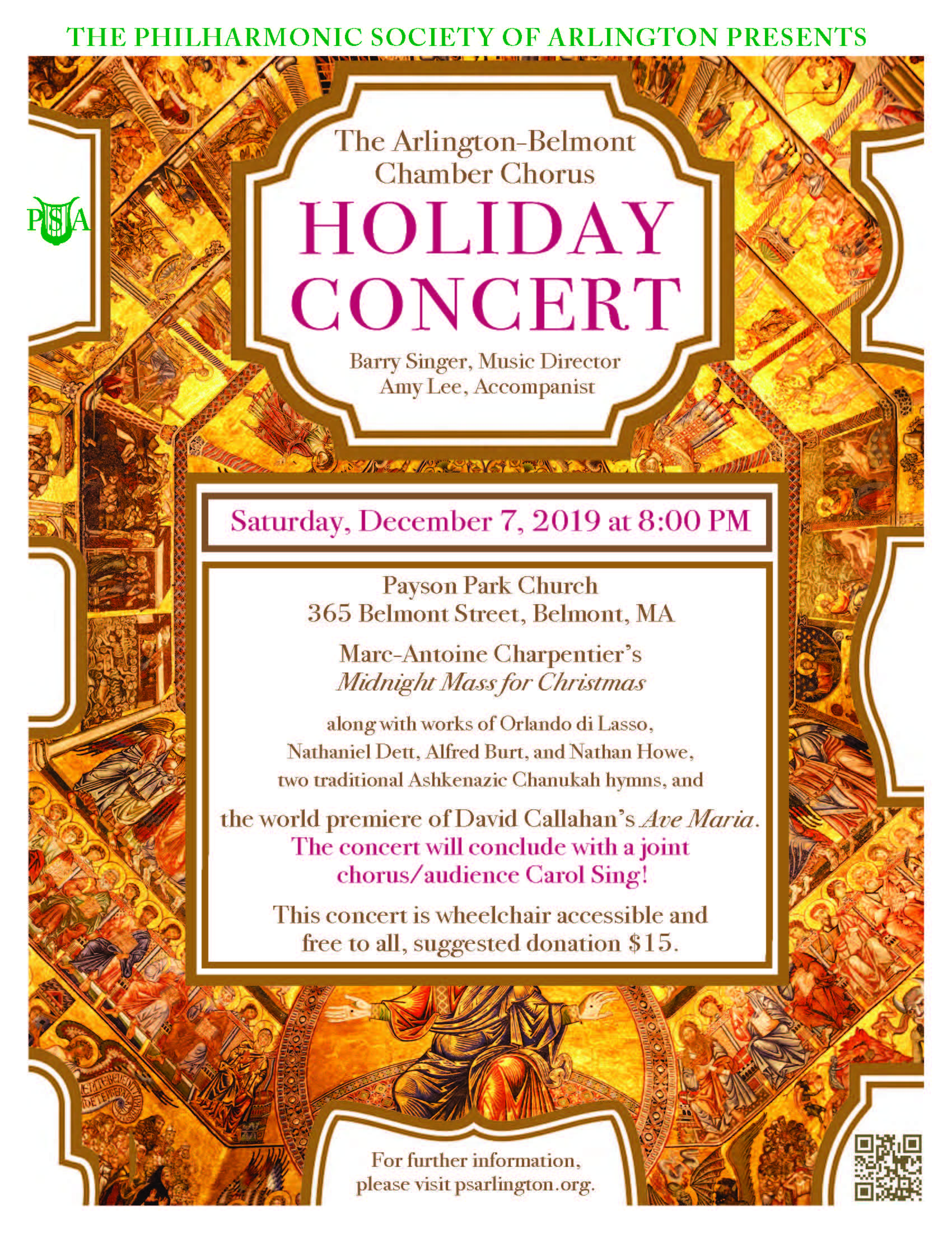 Holiday Concert Flyer