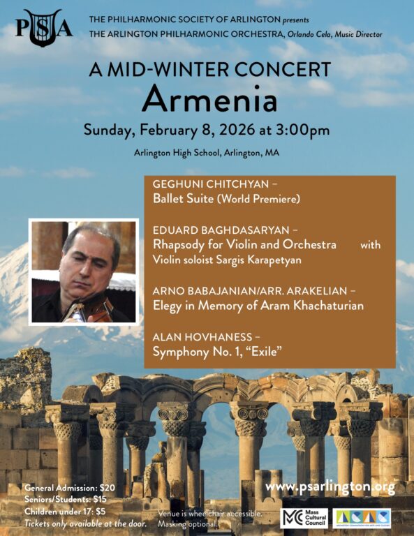 Flyer for the Mid-Winter Concert